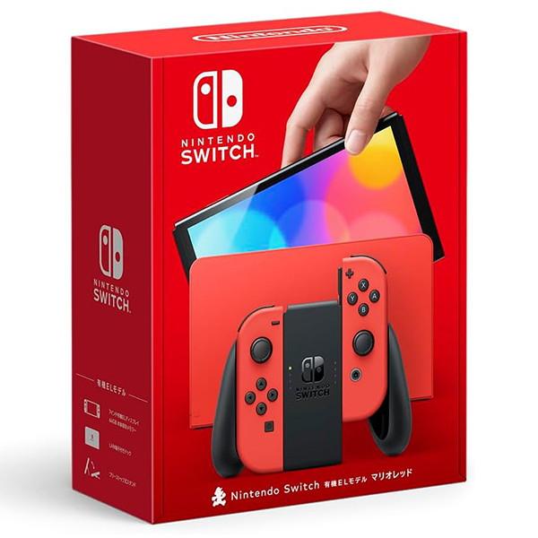 【新品未開封品】Nintendo Switch 有機ELモデル マリオレッド 任天堂スイッチ 本体 ...