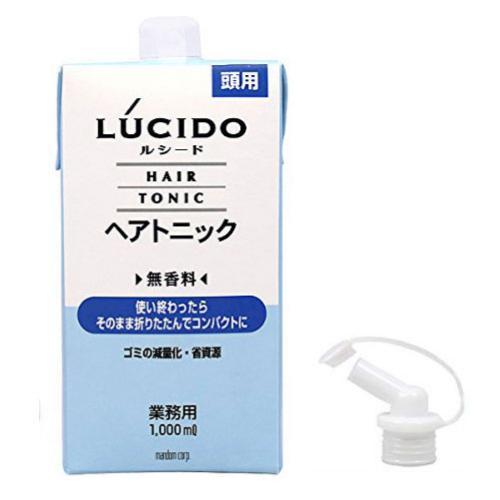ルシード(LUCIDO) ヘアトニック 詰替 1000ml 無香料 1L 業務用 -お取り寄せ品-