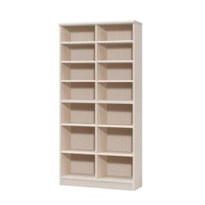 大洋 カラーラック 幅865×奥行310×高さ1780mm ライトナチュラル NC1890 LN