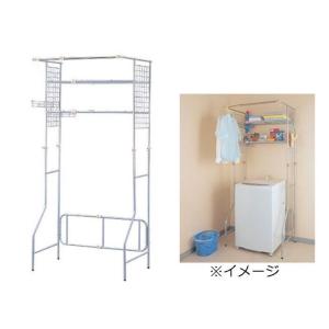 アイリスオーヤマ ハンガー付きランドリーラック HLR-Y18 シルバー 0501-4905009271856-ds -お取り寄せ品-｜applied-net