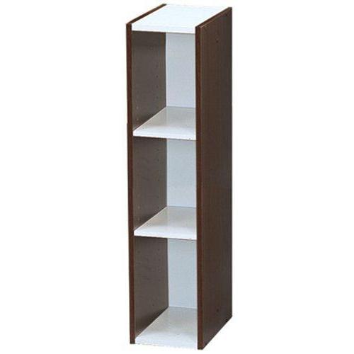 アイリスオーヤマ スペースユニット UB-9020 ウォールナットブラウン/オフホワイト 0501-...