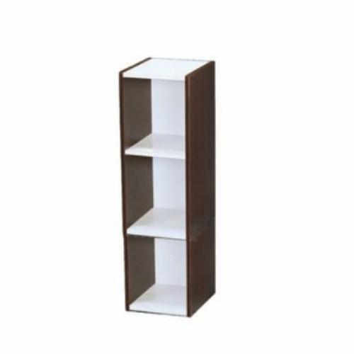 アイリスオーヤマ スペースユニット UB-9025 ウォールナットブラウン/オフホワイト 0501-...