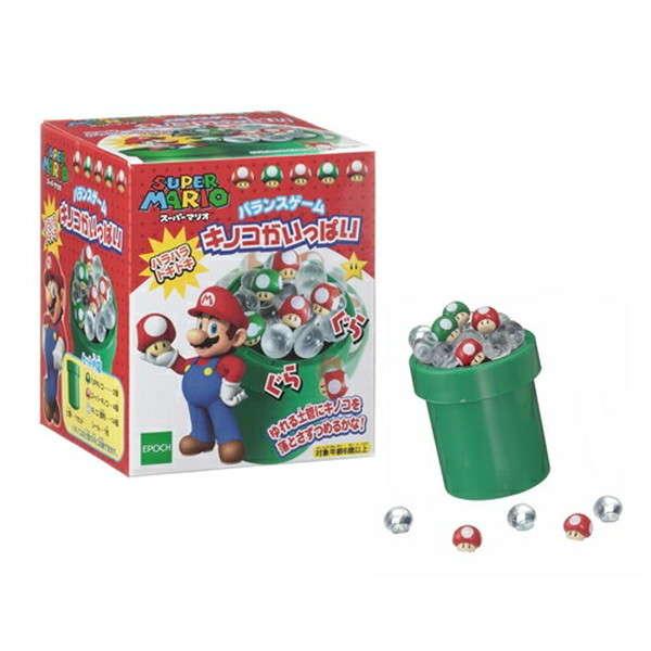 スーパーマリオ バランスゲーム キノコがいっぱい おもちゃ -取り寄せ- 0389-49050407...