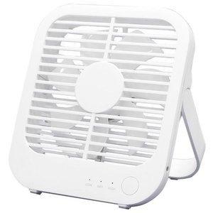 トップランド デスクFAN　USBタイプ ホワイト SF-DK10 WT ホワイト 羽根径11cm｜applied-net
