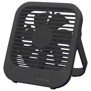 トップランド デスクFAN　USBタイプ ブラック SF-DK10 BK ブラック 羽根径11cm｜applied-net