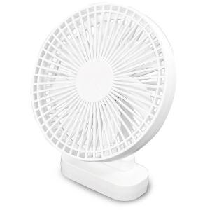 トップランド どこでもFAN　コードレスコンパクト ホワイト SF-DFC10 WT ホワイト 羽根径12cm｜applied-net