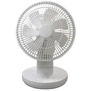 トップランド ３Dデスクファン ホワイト SF-DKL100 WT ホワイト 羽根径17cm