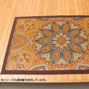 イケヒコ 純国産 袋七重織い草マット 「万華鏡」 約95×150cm(裏:不織布) 和風 1708510  -お取り寄せ品-｜applied-net