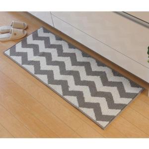 イケヒコ キッチンマット 「ウェイク」 グレー 約45×120cm 北欧 グレー 2036019  -お取り寄せ品-｜applied-net