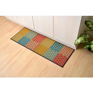 イケヒコ キッチンマット 120cm 滑りにくい加工 国産い草 シンプル 「プチブロック」 マルチ 約43×120cm カジュアル マルチ 8235300  -お取り寄せ品-｜applied-net
