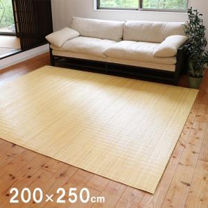 イケヒコ 籐 ラグ カーペット 自然素材 ひんやり インドネシア産 むしろ 約200×250cm シンプル 5206380  -お取り寄せ品-｜applied-net