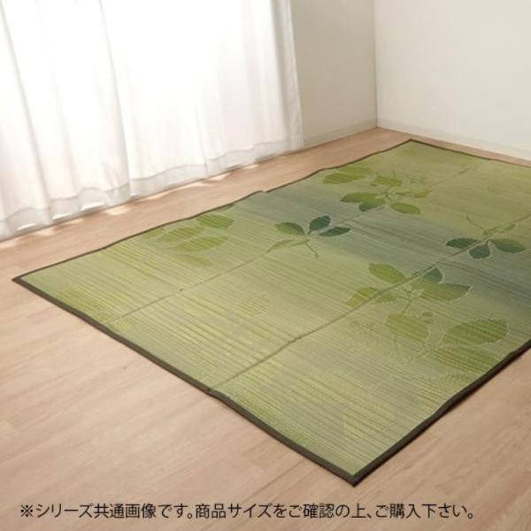 イケヒコ い草ラグ おしゃれ シンプル カーペット 「ルース」 グリーン 約180×240cm カジ...