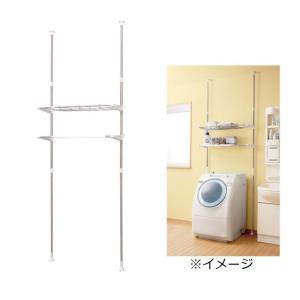 アイリスオーヤマ 突張りステンレスランドリーラック LRT-27S  0501-4967576124287-ds -お取り寄せ品-｜applied-net