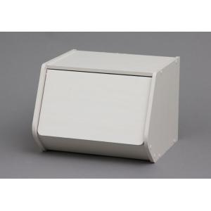 アイリスオーヤマ スタックボックス 扉付き STB-400D オフホワイト 0501-4967576210164-ds -お取り寄せ品-｜applied-net