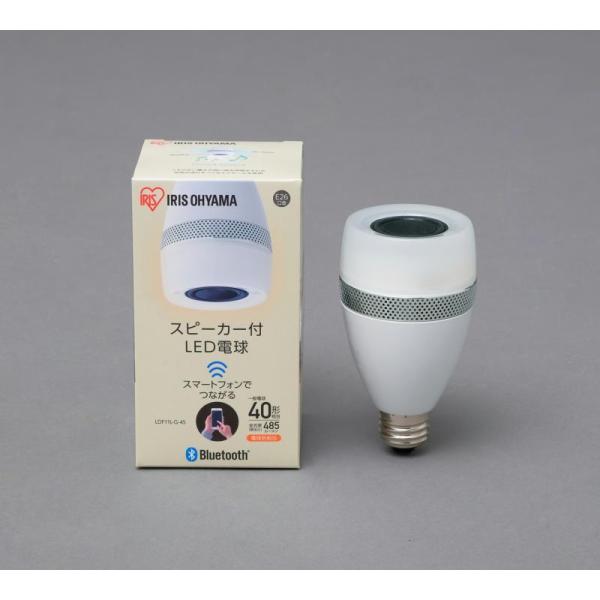 アイリスオーヤマ スピーカー付LED電球 LDF11L-G-4S - 0501-4967576293...