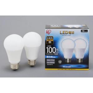 アイリスオーヤマ LED電球 E26 広配光2P昼白色100形（1600ｌm） LDA14N-G-10Ｔ52P - 0501-4967576300360-ds -お取り寄せ品-｜applied-net