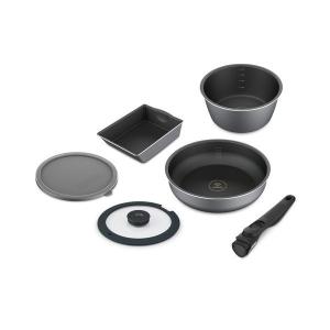 アイリスオーヤマ ダイヤモンドコートパンディープラス ＩＨ６点セット DCI-S6S スレートグレー 0501-4967576498371-ds -お取り寄せ品-｜applied-net