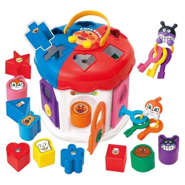 アンパンマン 入れよう！開けよう！できるかな？かぎいっぱい育脳パズル おもちゃ -取り寄せ- 038...