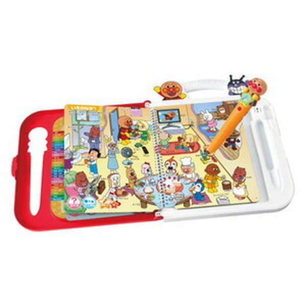 アンパンマン にほんご えいご 二語文も！あそぼう！しゃべろう！ことばずかん Premiumおもちゃ...