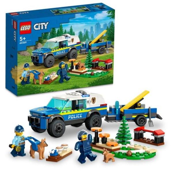 LEGO レゴ シティ ポリスドッグスクール 60369 おもちゃ  レゴ ブロック 5歳 -お取り...