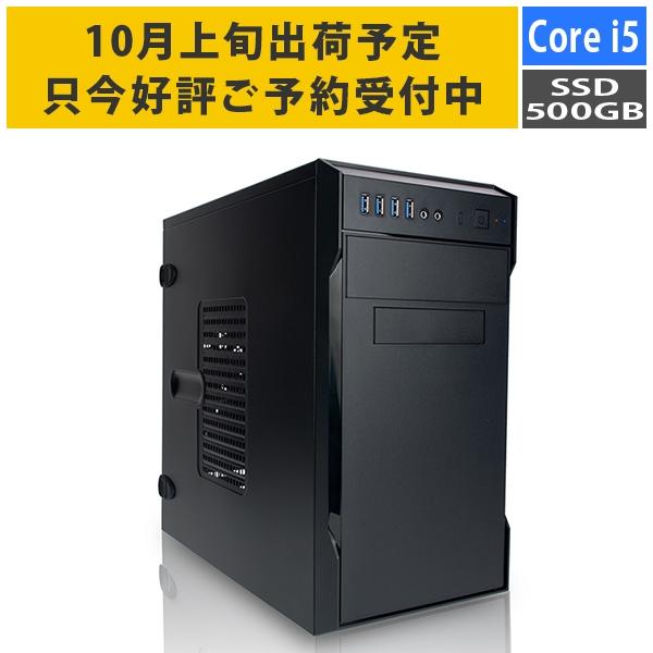 【10月上旬より出荷予定】デスクトップPC Core i5-12400/メモリ:16GB/SSD:5...