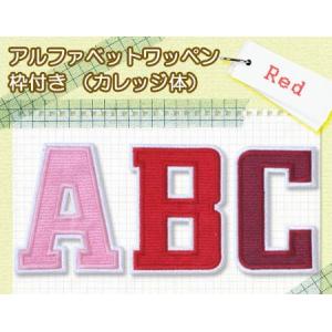 訳あり☆アルファベットワッペン 枠付き 迷彩柄 ・ 文字ワッペン 入園