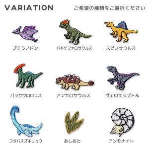 オリジナル刺繍ワッペン 恐竜 ・ プテラノドン...の詳細画像1