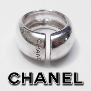 【美品】シャネル CHANEL ロゴリング シルバー925 約12.2g 約9号 ap1023【一撃即決】