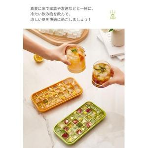 製氷皿 製氷機 氷トレー2層 蓋付 氷ボックス...の詳細画像2