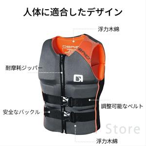 ライフジャケット 大人 シュノーケリング シュ...の詳細画像1