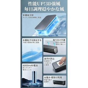 冷風扇 壁掛け冷風機 ペルチェ冷却 ミニクーラ...の詳細画像2