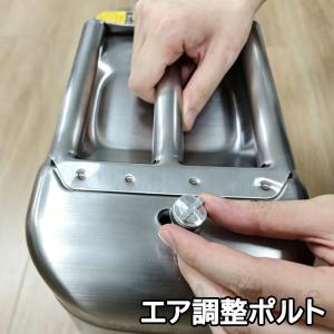 ガソリン携行缶 20L 横型 ステンレス製 U...の詳細画像4