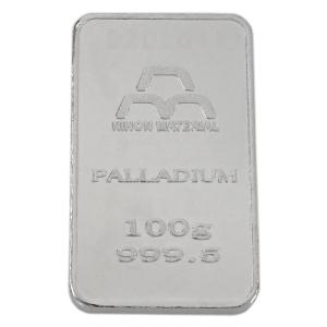 中古A/美品インゴット パラジウム インゴット 100g×2 日本マテリアル バー