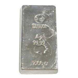 純銀 インゴット 日本マテリアル 1kg 流通品 シルバー バー 1000g 保証