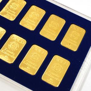 純金 インゴット 24金 10g ×10個セッ...の詳細画像3