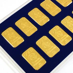 純金 インゴット 24金 10g ×10個セッ...の詳細画像4
