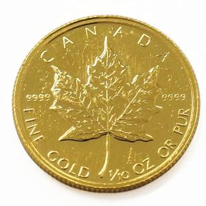 24金 メイプルリーフ 金貨 1/4oz ランダムイヤー カナダ 純金 K24