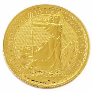 K24 純金 メイプルリーフ金貨 1/2oz ② 24金 メイプルリーフ 金貨 1/2oz ランダムイヤー カナダ 純金 K24
