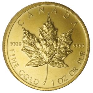 24金 メイプル金貨 1/4オンス カナダ王室造幣局 エリザベス女王