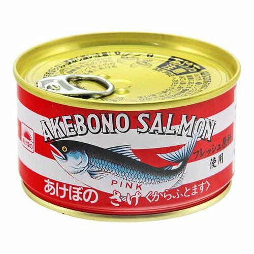 マルハニチロ あけぼの 鮭水煮 EO缶 T2号缶 ×6 メーカー直送