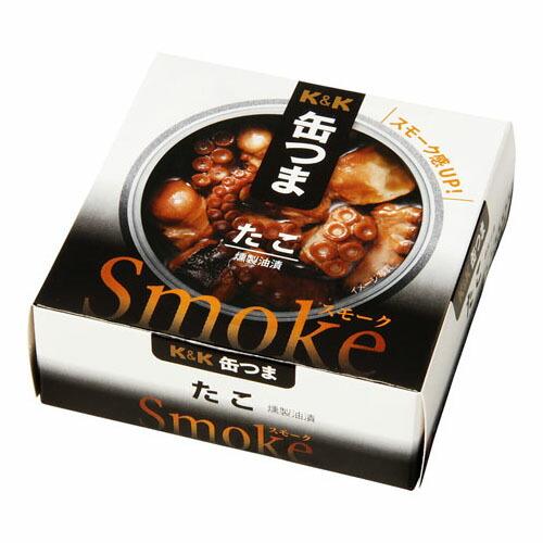 国分 K&amp;K 缶つまSmoke たこ 50g ×6 メーカー直送