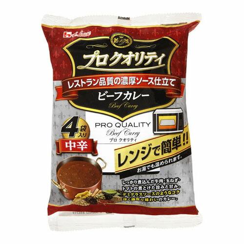 ハウス食品 ハウス食品 プロクオリティ ビーフカレー 中辛 170g×4 ×6 メーカー直送