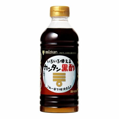 ミツカン カンタン黒酢 500ml ×12 メーカー直送