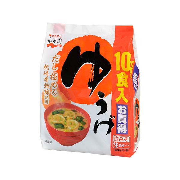 永谷園 生みそタイプみそ汁 ゆうげ 徳用 10食 181g×5 メーカー直送