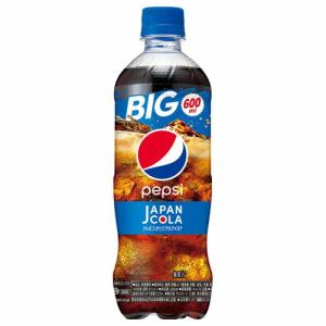 サントリー ペプシ ジャパンコーラ ビックデザイン 600ml ×24 メーカー直送｜aprice