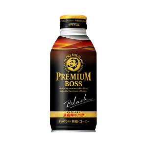 SUNTORY（サントリー） プレミアムボスブラック390gボトル缶×2ケース