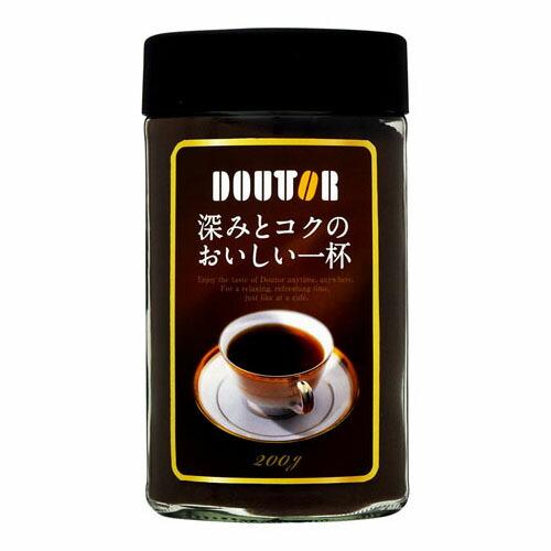 ドトールコーヒー ドトール 深みとコクのおいしい一杯 スプレードライ 200g ×12 メーカー直送