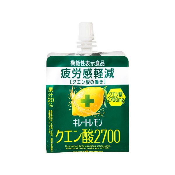 ポッカサッポロフード＆ビバレッジ ポッカサッポロ キレートレモン クエン酸2700ゼリー 165g ...