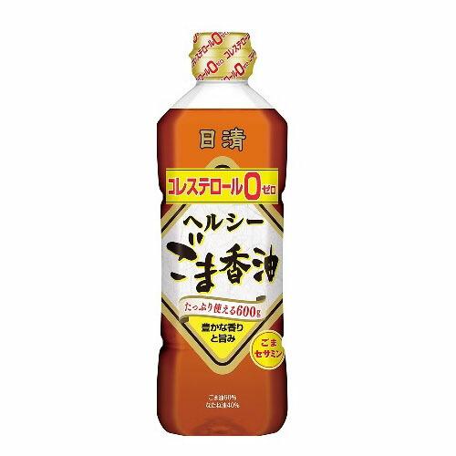 日清オイリオ ヘルシーごま香油 ペットボトル 600g ×10 メーカー直送