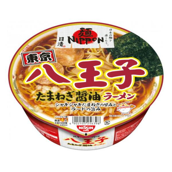 日清食品 麺NIPPON 八王子たまねぎ醤油 カップ 112g ×12 メーカー直送